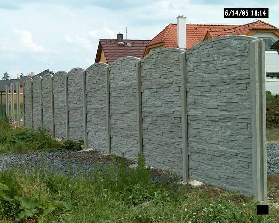 Betonzäune - Fotogalerie