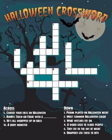 Printable Halloween Puzzles And Riddles