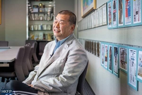 Hong Kong media tycoon Jimmy Lai. File photo: Kelly Ho/HKFP.