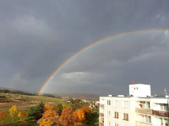 PODÍVEJTE SE: Čtenáři obdivovali duhy nad Tachovskem