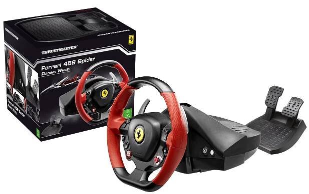Thrustmaster Sada volantu a pedálů FERRARI 458 SPIDER pro Xbox One