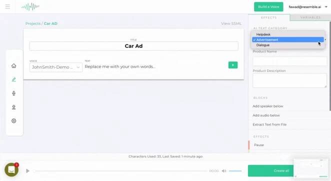 GPT-3 with AI Voices