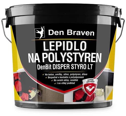 Den Braven DenBit Lepidlo na polystyren bitumenové 10 kg