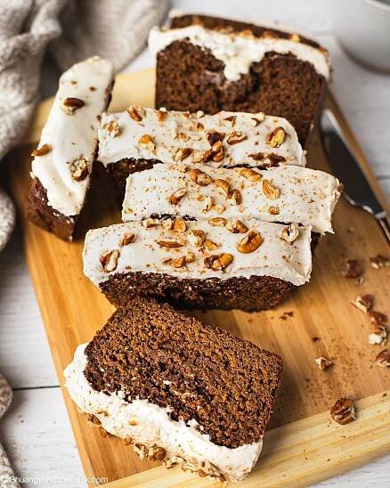 Gingerbread Loaf {with Almond Flour}