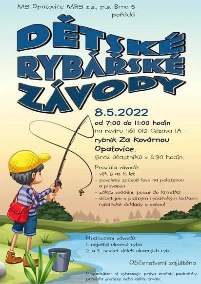 Dětské rybářské závody 2022