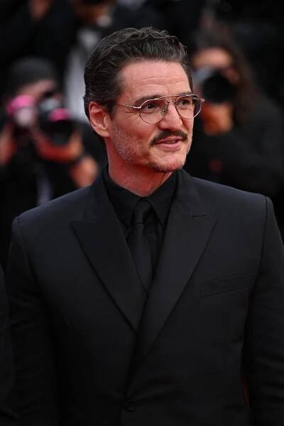 Pedro Pascal on a red carpet