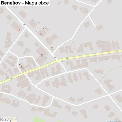 Benešov - mapy | Kurzy.cz