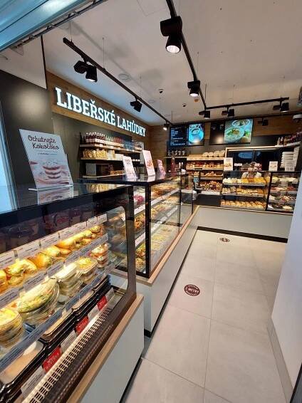 Libeřské lahůdky, Praha Poliklinika - Vysočany - FESCHU lighting & design