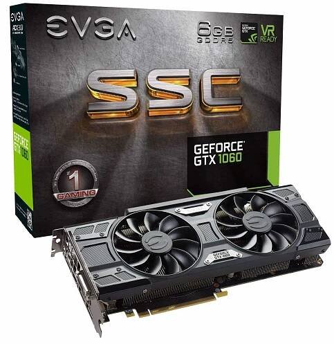 EVGA GeForce GTX 1060 SC GAMING