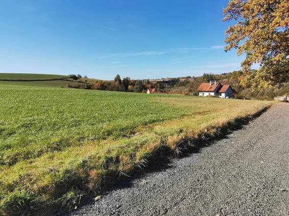 Prodej  stavebního pozemku 1 171 m², Hradec - Hamry, okres Havlíčkův Brod