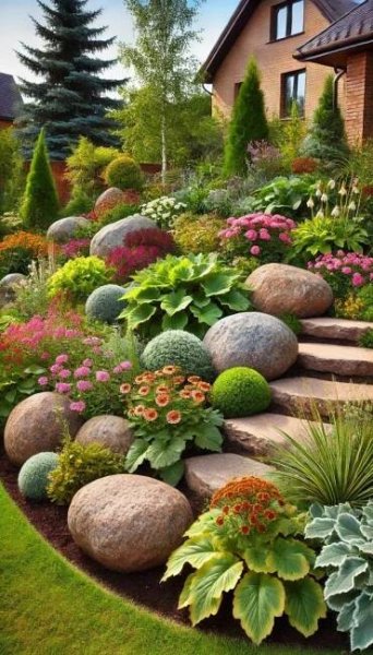 15+ Gorgeous Boulder Landscaping Ideas for Ultimate Curb Appeal (2025)