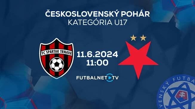 Československý pohár U17 (2024): FC Spartak Trnava -ŠK Slávia Praha