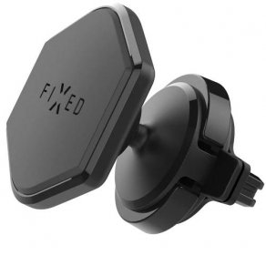 Magnetický držák FIXED Icon Air Vent do ventilace s kloubem, černý
