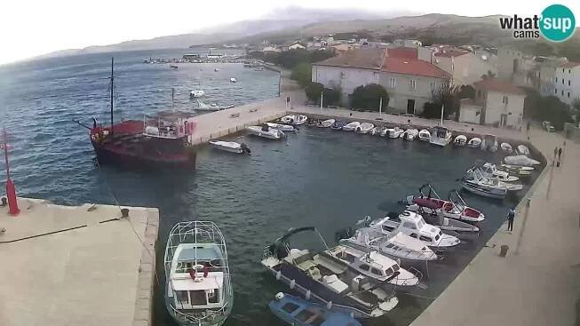Pag webcam – town marina
