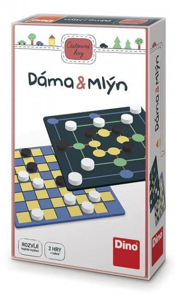 Hry do ruky | Cestovní Dáma a Mlýn