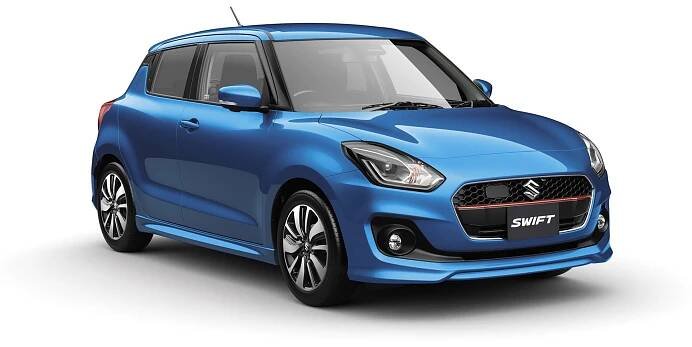 Příslušenství pro nový Swift: Některé prvky připomínají laciný tuning
