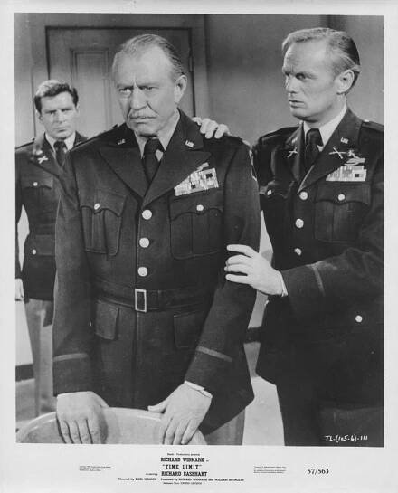 Time Limit - Fotosky - Richard Basehart, Carl Benton Reid, Richard Widmark