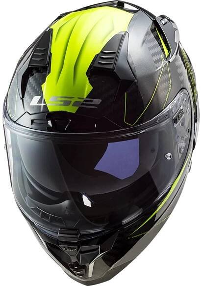 LS2 přilba FF327 Challenger CT2 Fold GLOSS H-V YELLOW