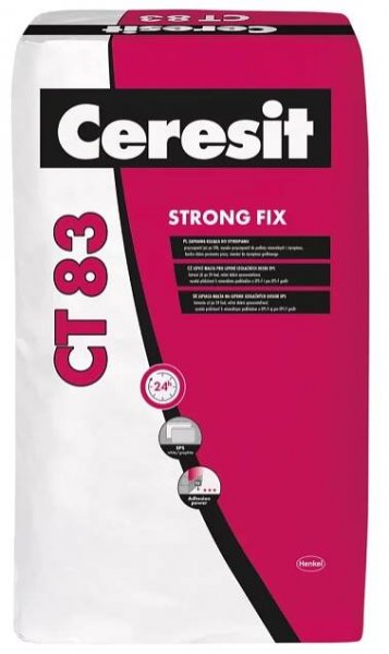 CERESIT CT 83 Lepicí malta pro lepení izolačních desek 25Kg - Distrimo