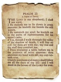 Psalm 23 in Pop Culture