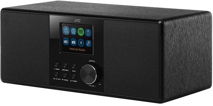 Internetový radiopřijímač s DAB+ JVC RA-E981B černý