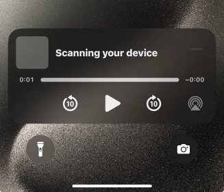 Why did my iPhone beep and say “scanning … - Apple Community