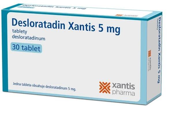 Desloratadin Xantis 5 mg 30 tablet