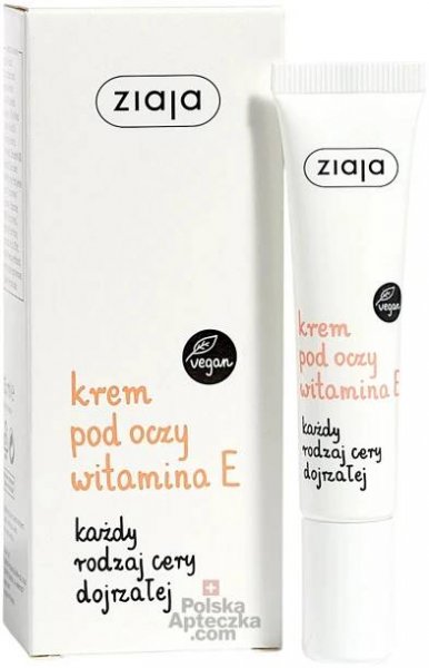 Ziaja Eye Cream with Vitamin E 15ml