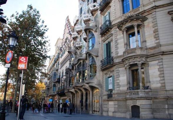 Modernismo catalán, cuadrado de oro