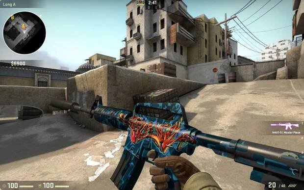 CS:GO; screenshot: weapon skin