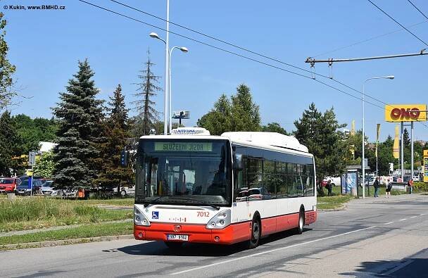 Fotografie Irisbus Citelis 12M CNG 7012/II (9B7 9162) DPMB