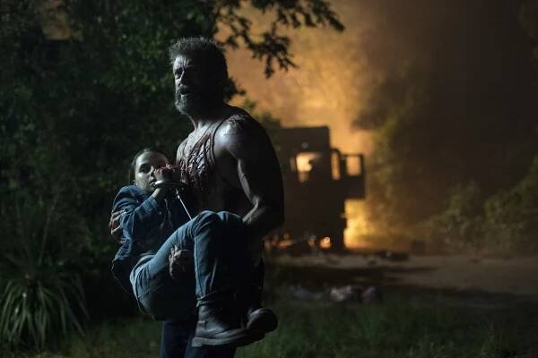 Logan: Wolverine - Z filmu - Dafne Keen, Hugh Jackman