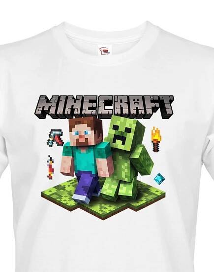 Pánské tričko - Minecraft 2