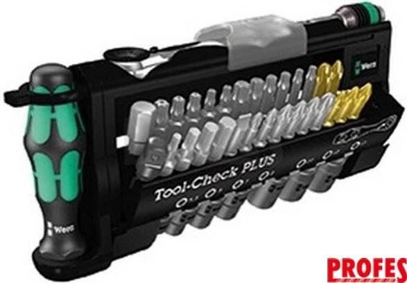 056490 Sada bitů + ráčna + držák Tool-Check PLUS - Wera - Šroubováky ruční - - Naradi-Profes.cz