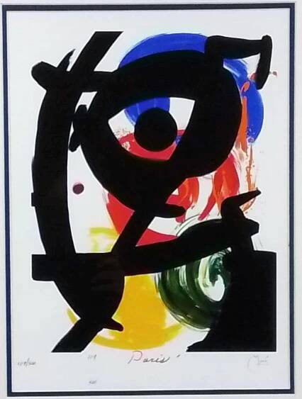 Joan Miro "Personaggio Un Uccello III" Signed & Numbered Print