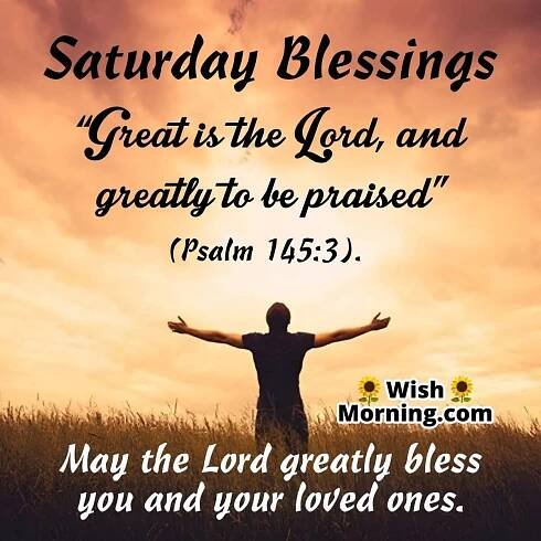 Saturday Blessings