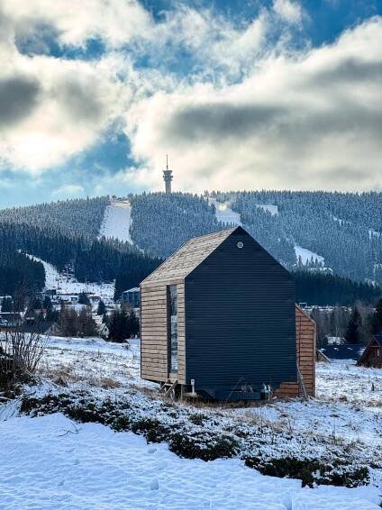 Tiny House - mobilní dům - plně vybavený, ihned k odvozu