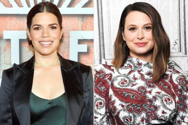 America Ferrera Opens Up to Katie Lowes About Anxiety She Felt Towards End of Second Pregnancy