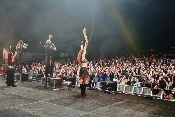 Rock Castle 2024 v Moravském Krumlově. Kreator oslaví čtyřicátiny