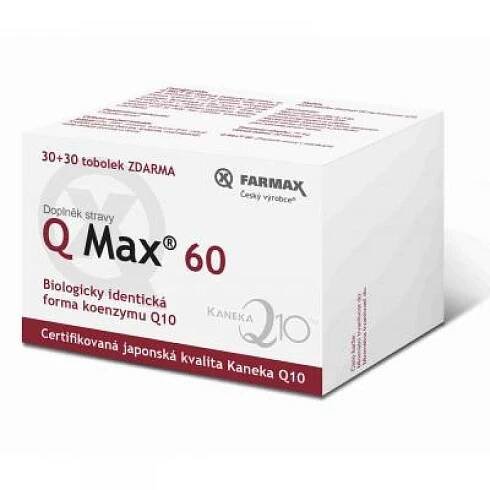 Q MAX 60mg 30 + 30 tobolek ZDARMA