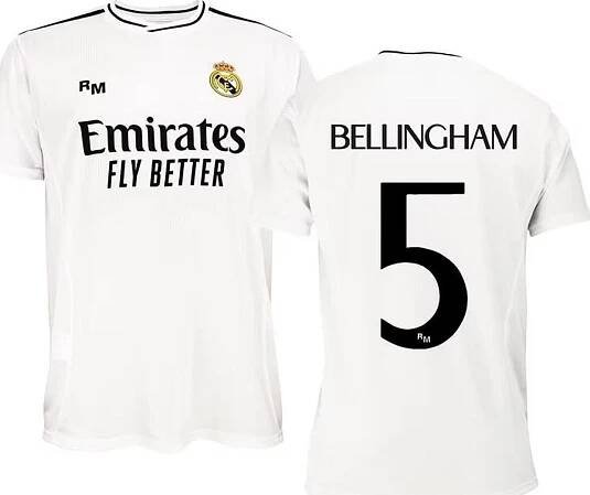 Replika dresu Real Madrid 2024/25 Home Bellingham XXL