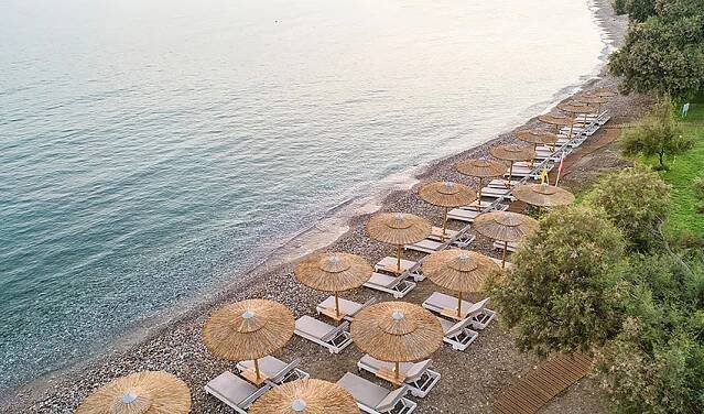 Hotel Samaina Inn: fotografie vybavení exteriérů a interiérů ubytování.