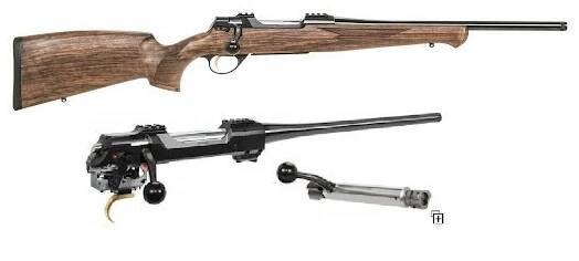 Kulovnice opak. Anschutz, Model: 1782 D German, Ráže:.308 Win, hl.: 470mm, M15x1mm