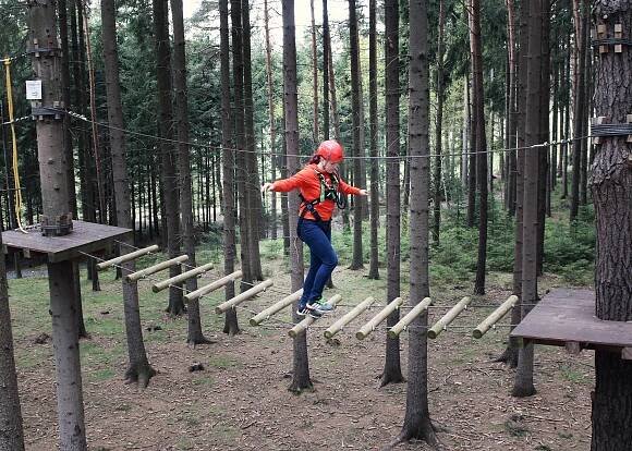 Lanový park Domanín