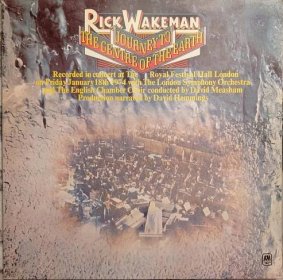 Rick Wakeman – Journey To The Center Of The Earth-A&M 1983-NM-