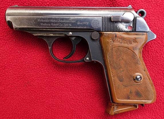 Pistole Walther PPK pro funkcionáře NSDAP - Sběratelské zbraně