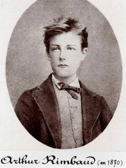 Portrait of Arthur Rimbaud- French Poet