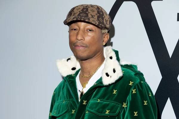 Pharrell Williams attends the Louis Vuitton Womenswear Fall Winter 2023-2024 show 