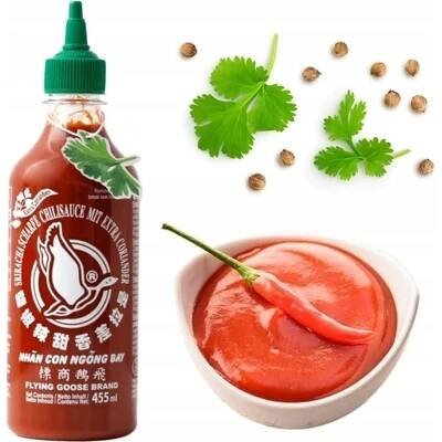 Flying Goose Chilli omáčka Sriracha s Koriandrem 455 ml od 135 Kč - Heureka.cz