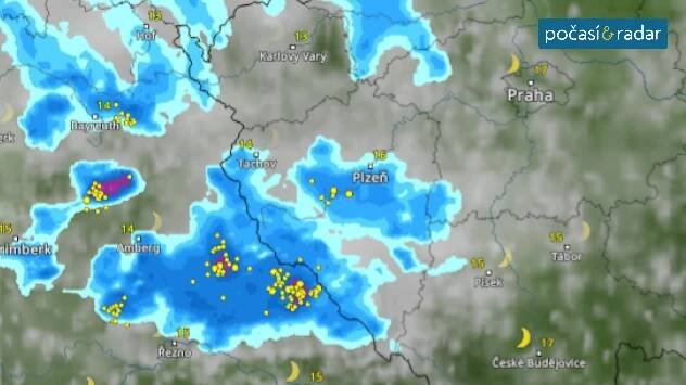 Sobota: Kam dnes dorazí bouřky? - Zprávy o počasí